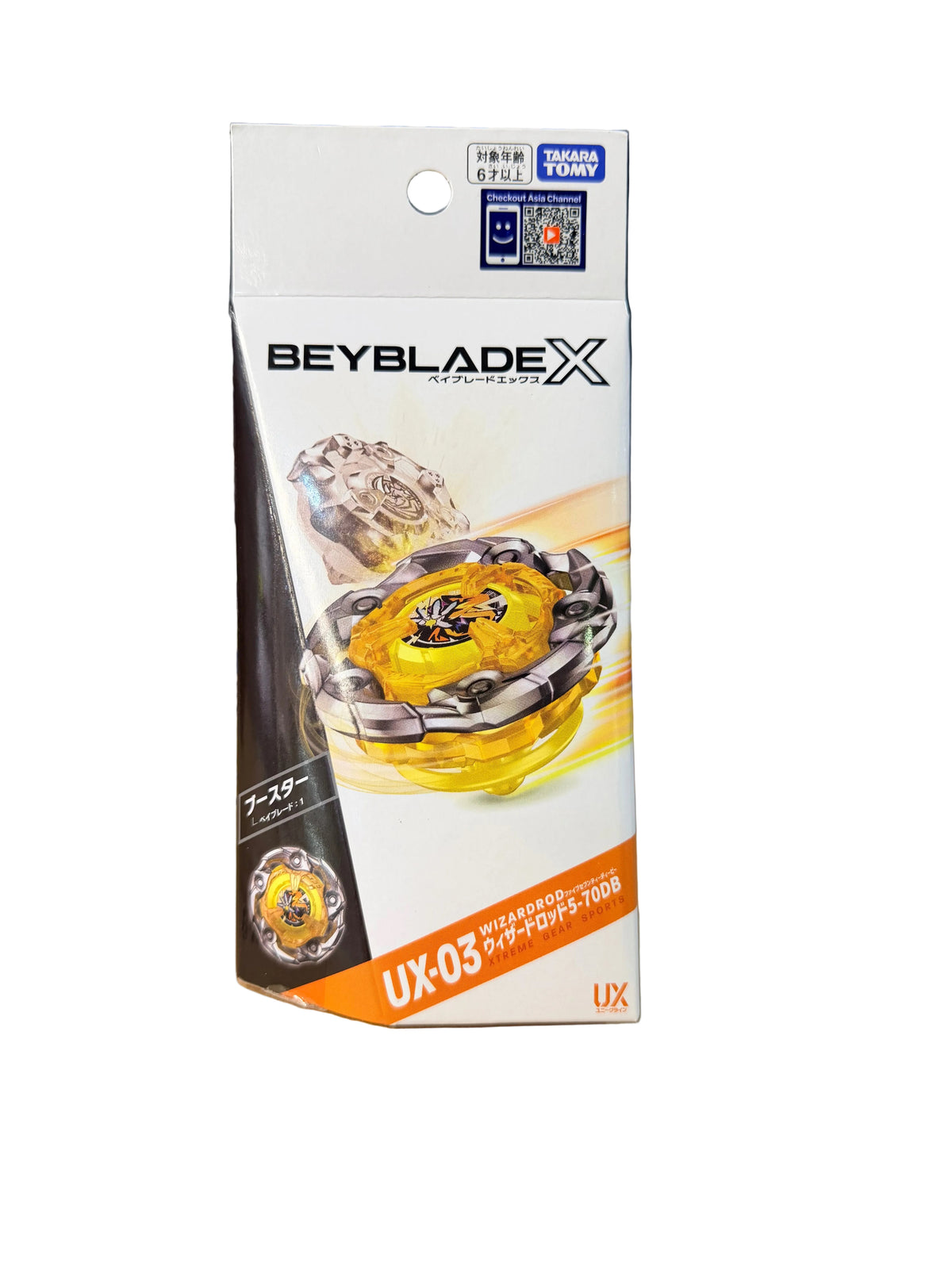 [港code]BeybladeX爆旋陀螺UX-03 巫師幻杖/魔導神杖Wizard Rod 5-70DB